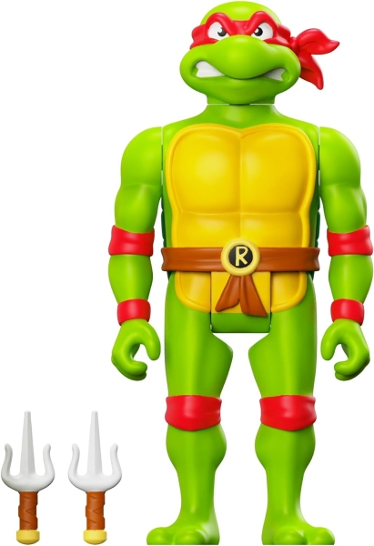 Teenage Mutant Ninja Turtles ReAction Actionfigur Raphael von Super7